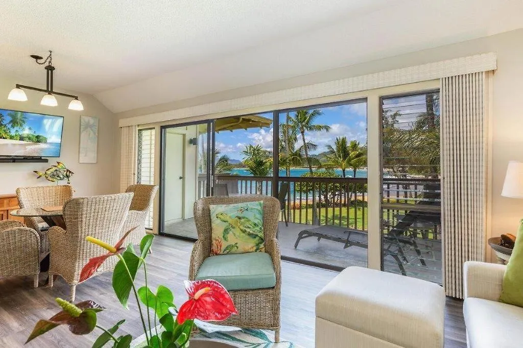 Apartment Lae Nani 333, Oceanview, Renovated And Gated Condo Kapa'a